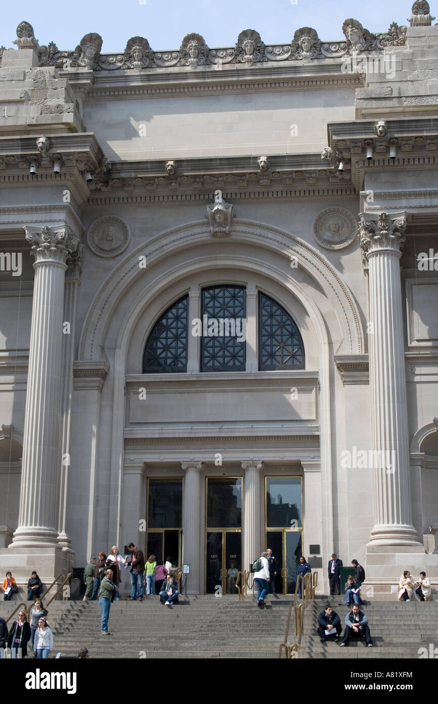 Metropolitan Museum of Art di New York City Foto Stock