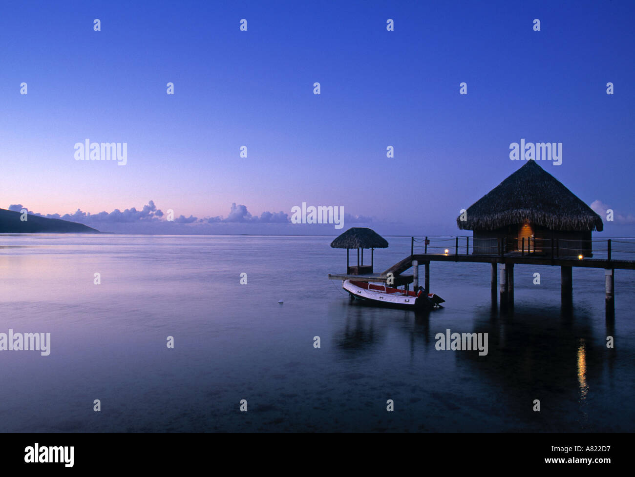 Punaauia, Tahiti, Polinesia Francese Foto Stock