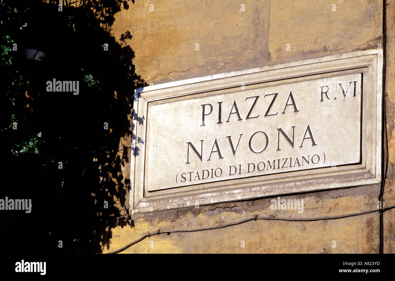 Italia Lazio Roma, Piazza Navona Foto Stock