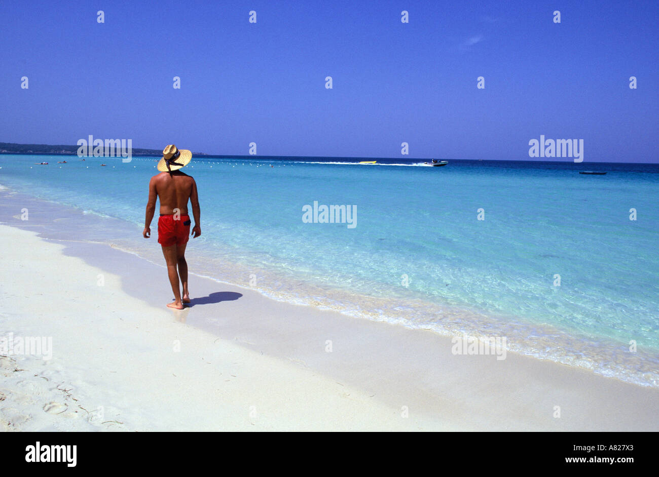 Giamaica Negril Beach Foto Stock
