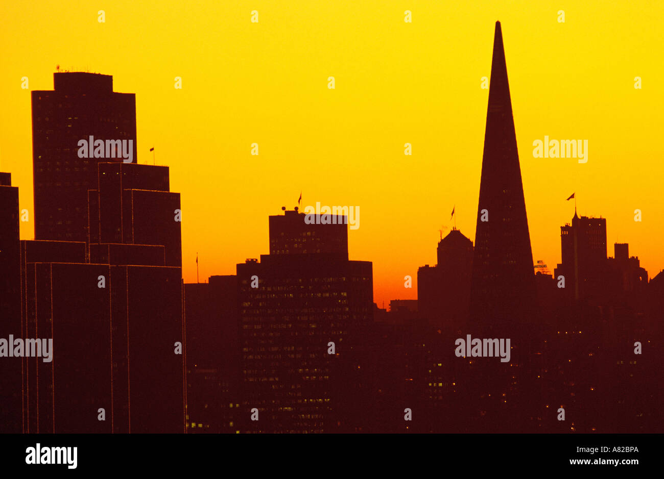 Gli Stati Uniti, California, San Francisco Foto Stock