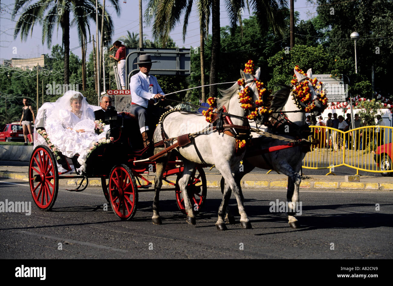 Spagna, Andalusia, Cordoba, wedding Foto Stock