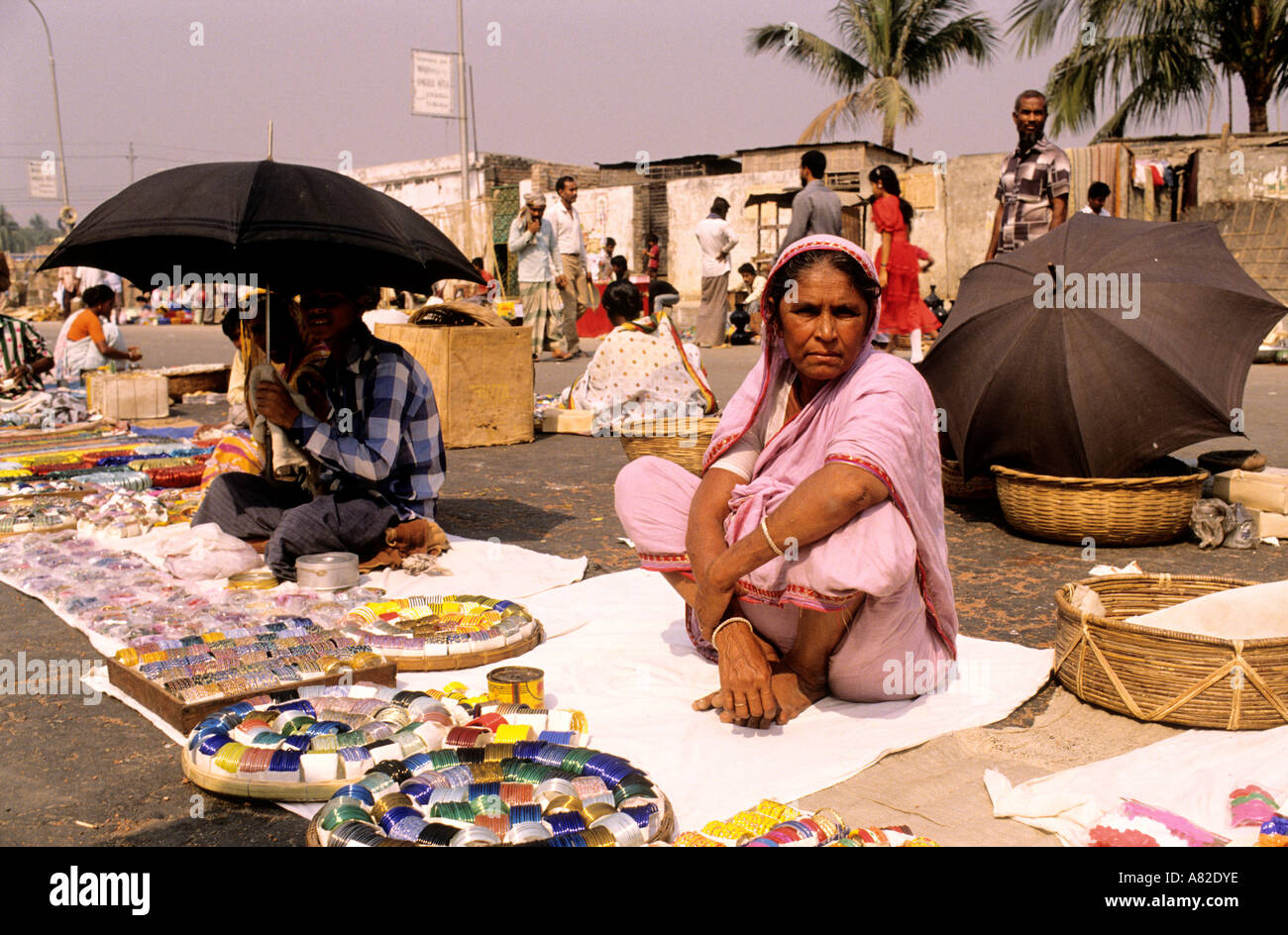 Bangladesh, mercato di Dacca Foto Stock