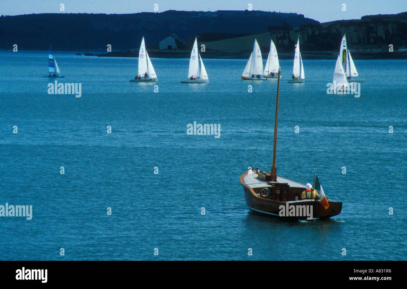 Regata in Cobh contea di Cork Foto Stock