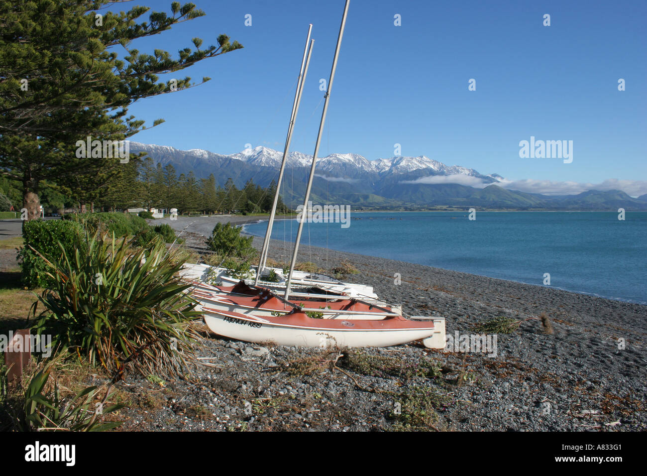 Kaikoura, Nuova Zelanda Foto Stock