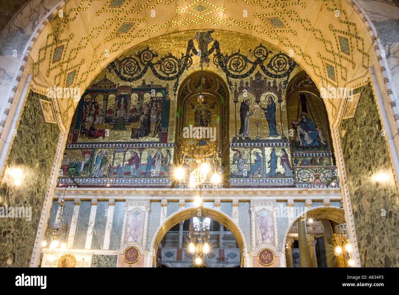 Westminster Cattedrale cattolica romana - Victoria - Londra Foto Stock