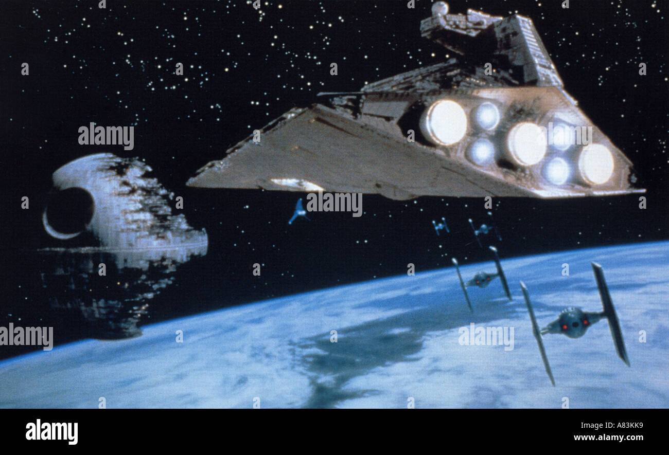 STAR WARS il ritorno dello Jedi 1983 TCF/LucasFilm classic Foto Stock