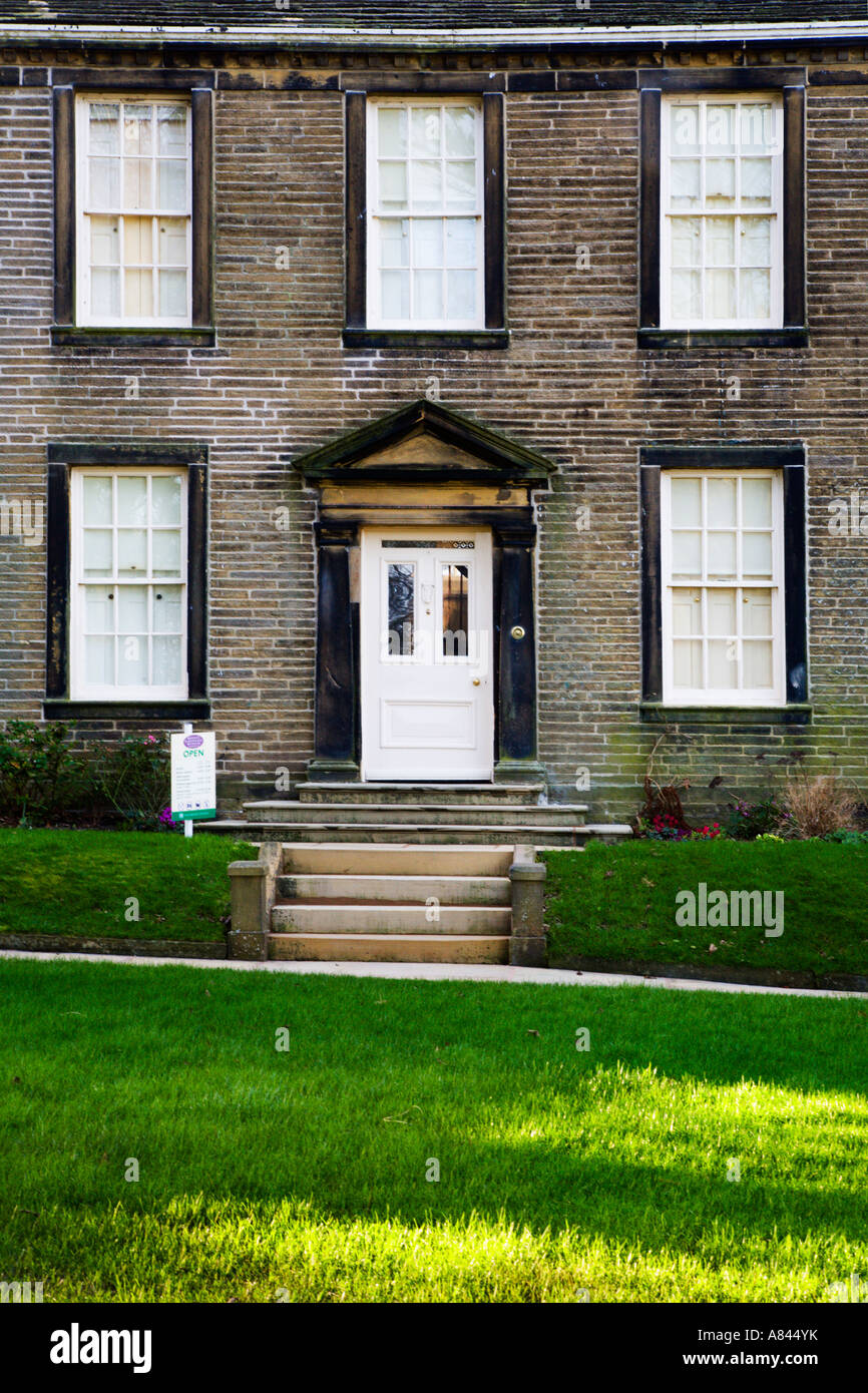 Il Bronte Parsonage Museum di Haworth West Yorkshire Inghilterra Foto Stock