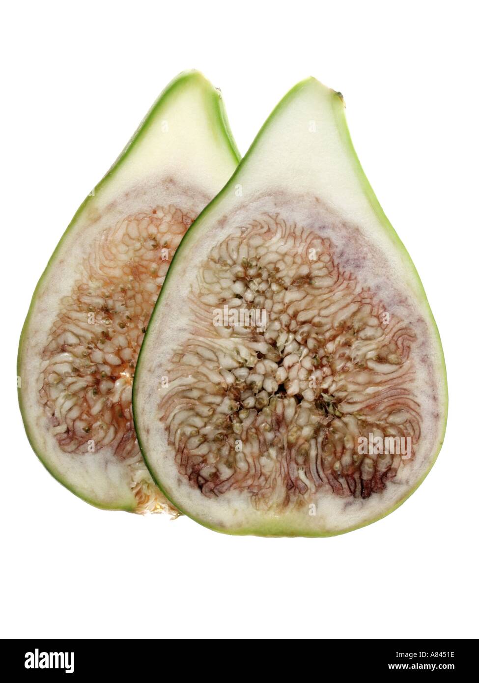 Due metà di Fig. Foto Stock