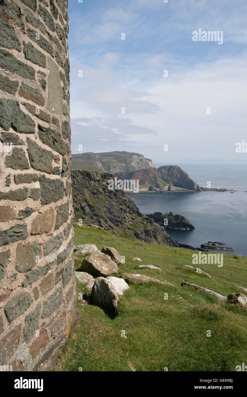 Il monumento americano sull'Oa Isle of Islay Scozia UK GB Foto Stock