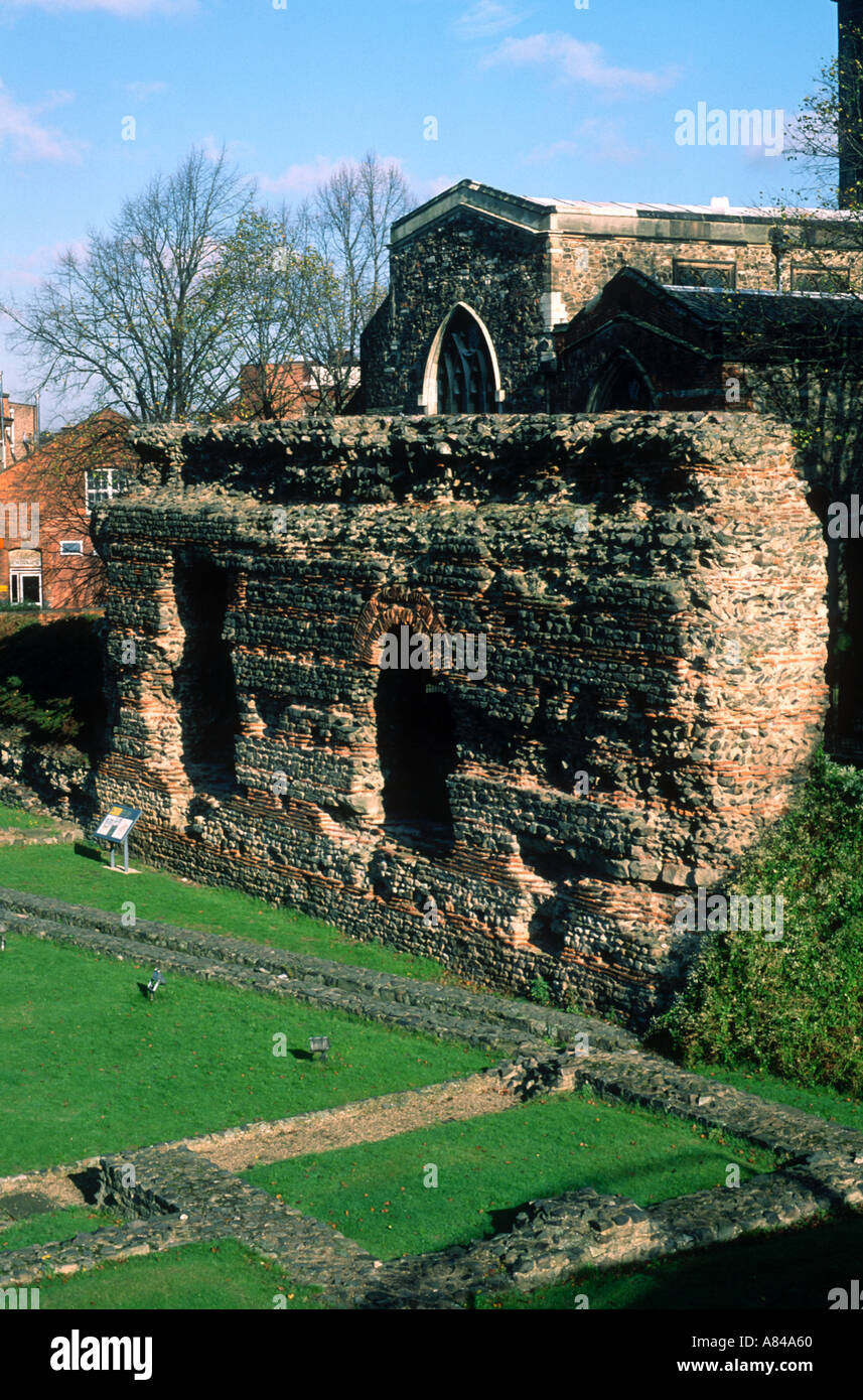 Jewry Wall Leicester Leicestershire in Inghilterra Foto Stock