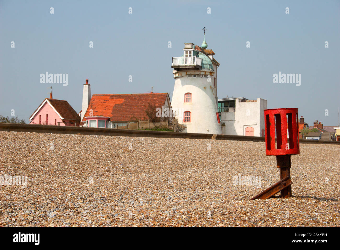 Spiaggia di Aldeburgh Suffolk. Foto Stock