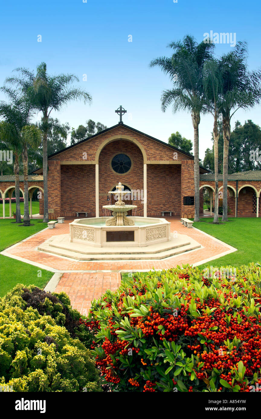 Una piccola cappella sulla costa della California vicino a La Jolla California USA Foto Stock