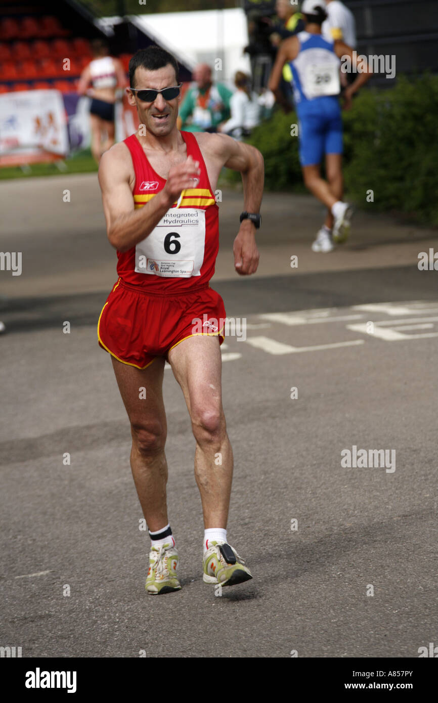7 European Cup gara di campionato a piedi Leamington Spa Warwickshire 20 Maggio 2007 Foto Stock
