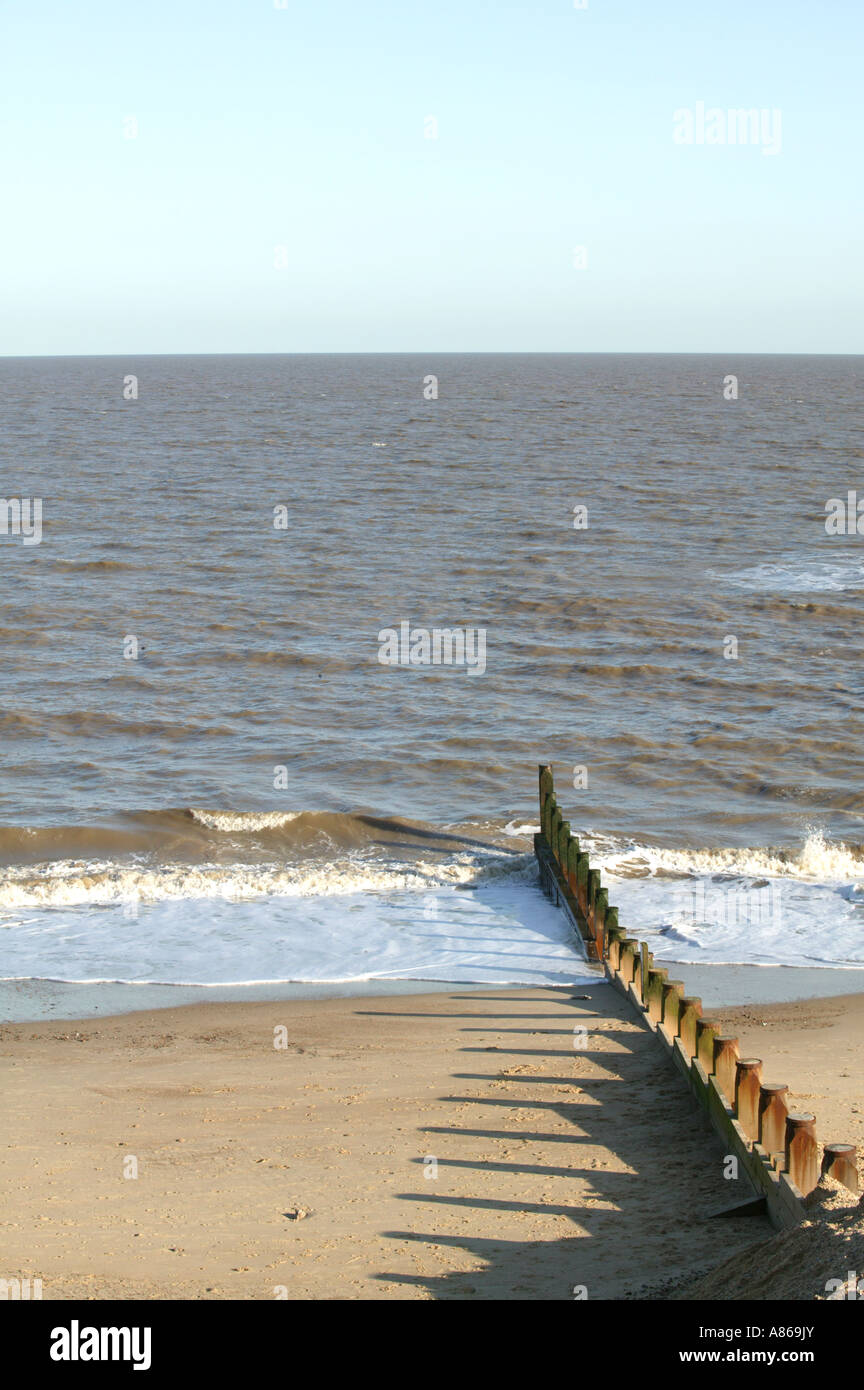 Suffolk, COSTA DEL REGNO UNITO Foto Stock