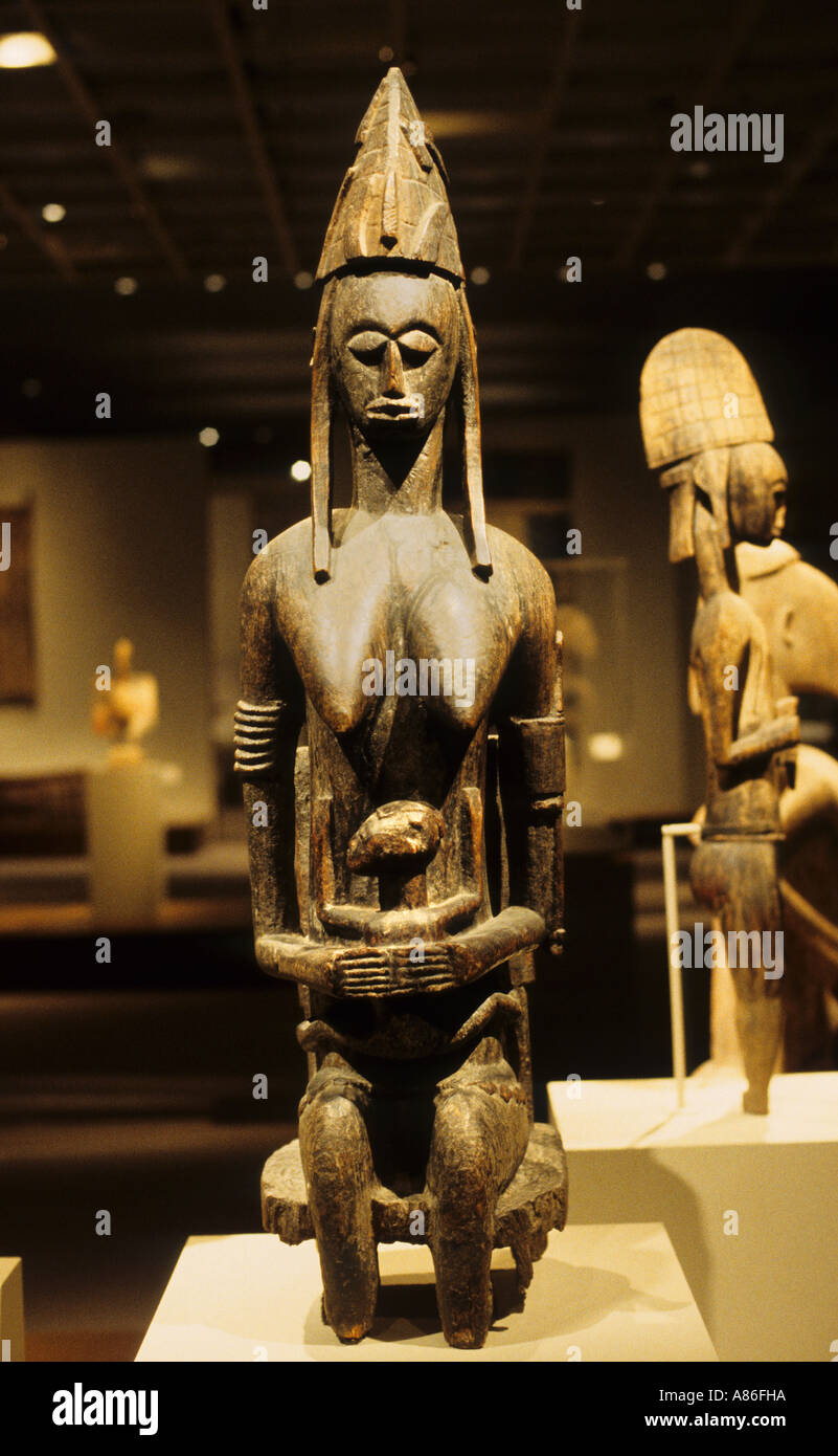 Mali Bamana 15th-20th Cent Africa Africa Museo Senufo Foto Stock