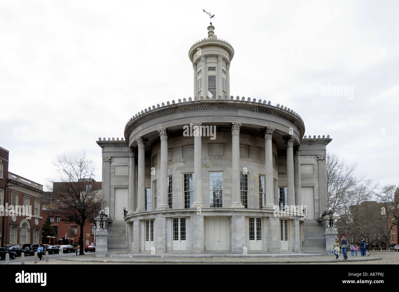 Merchant s edificio della Borsa di Filadelfia in Pennsylvania USA Foto Stock