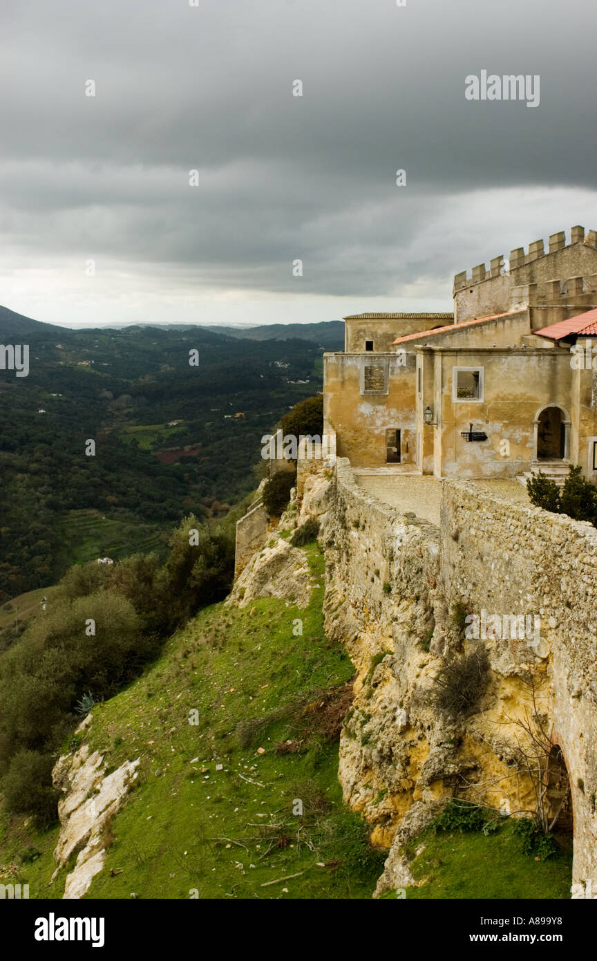 Il Portogallo, Palmela, Castelo da Palmela Foto Stock