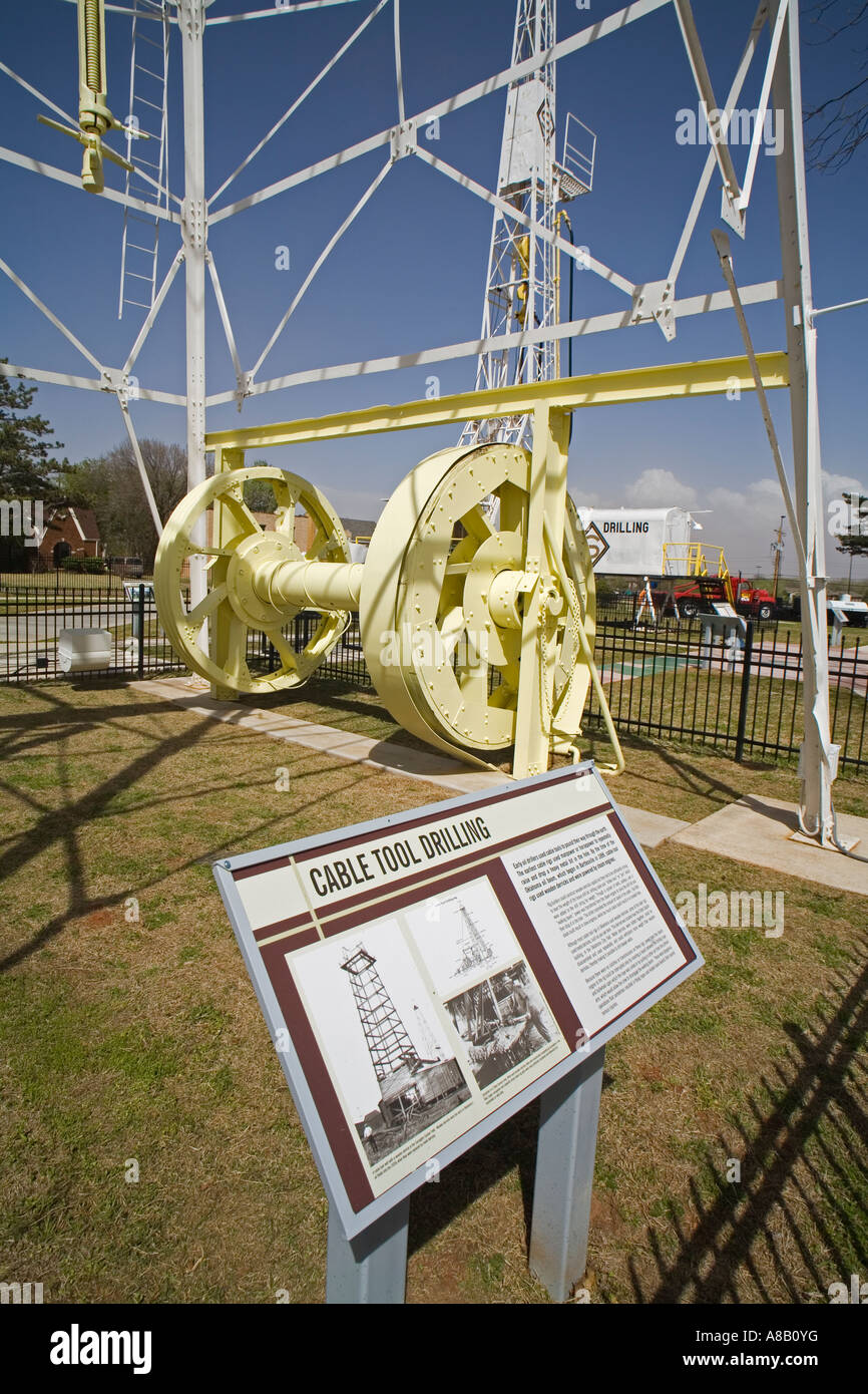 Devon Energy Oil Gas Park Oklahoma History Center Oklahoma City Oklahoma USA Foto Stock