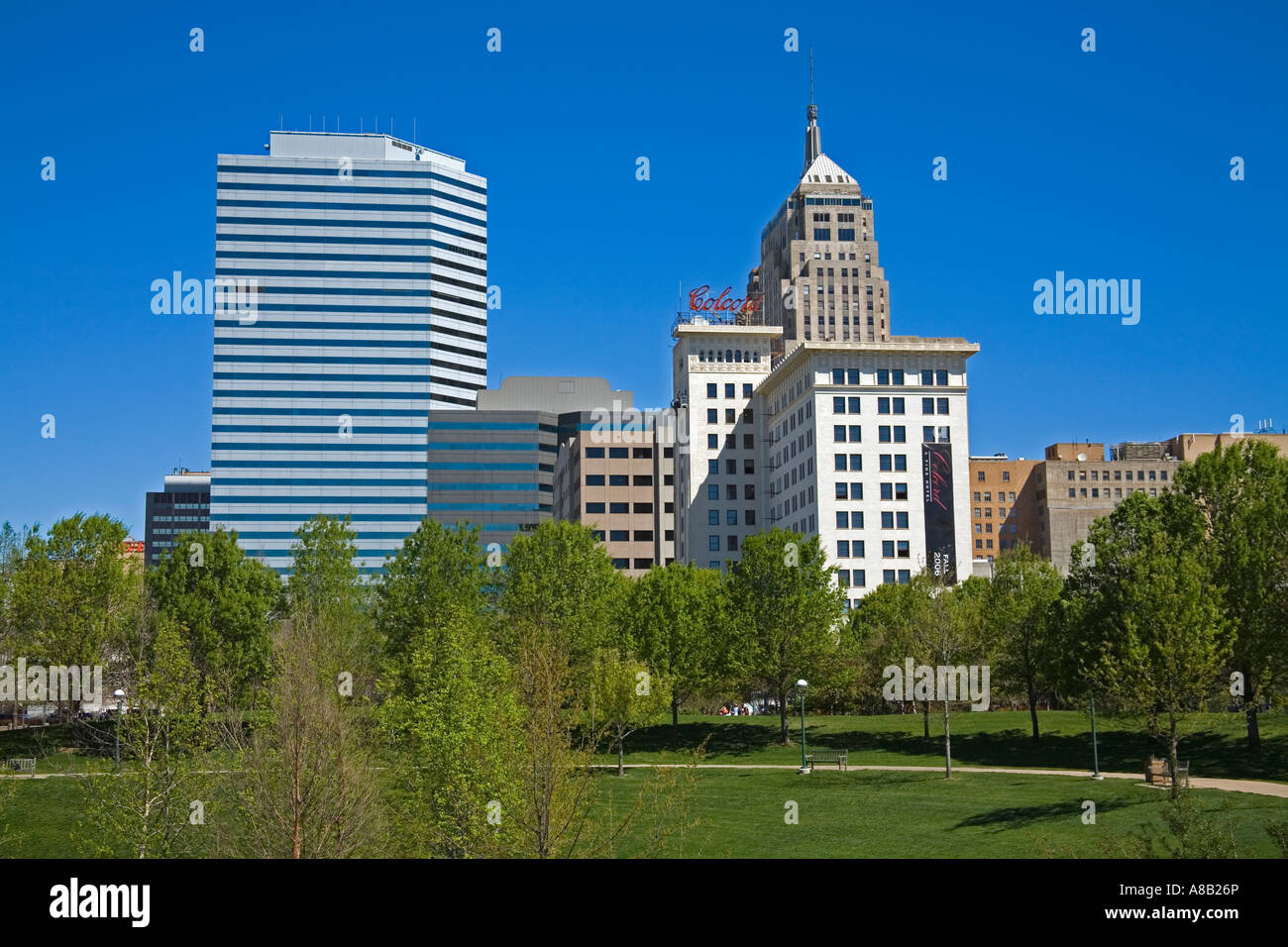 Una miriade di Giardini Botanici Centro Cittadino di Oklahoma City Oklahoma USA Foto Stock