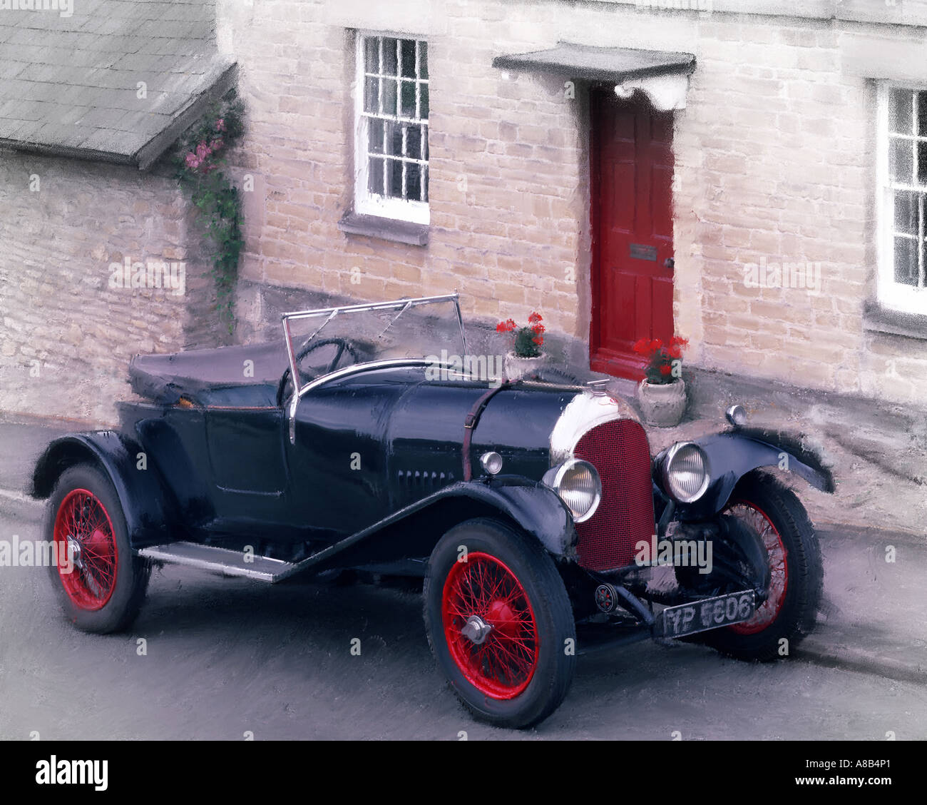 Trasporto: Bentley 3 Litri Speedster (1926) Foto Stock