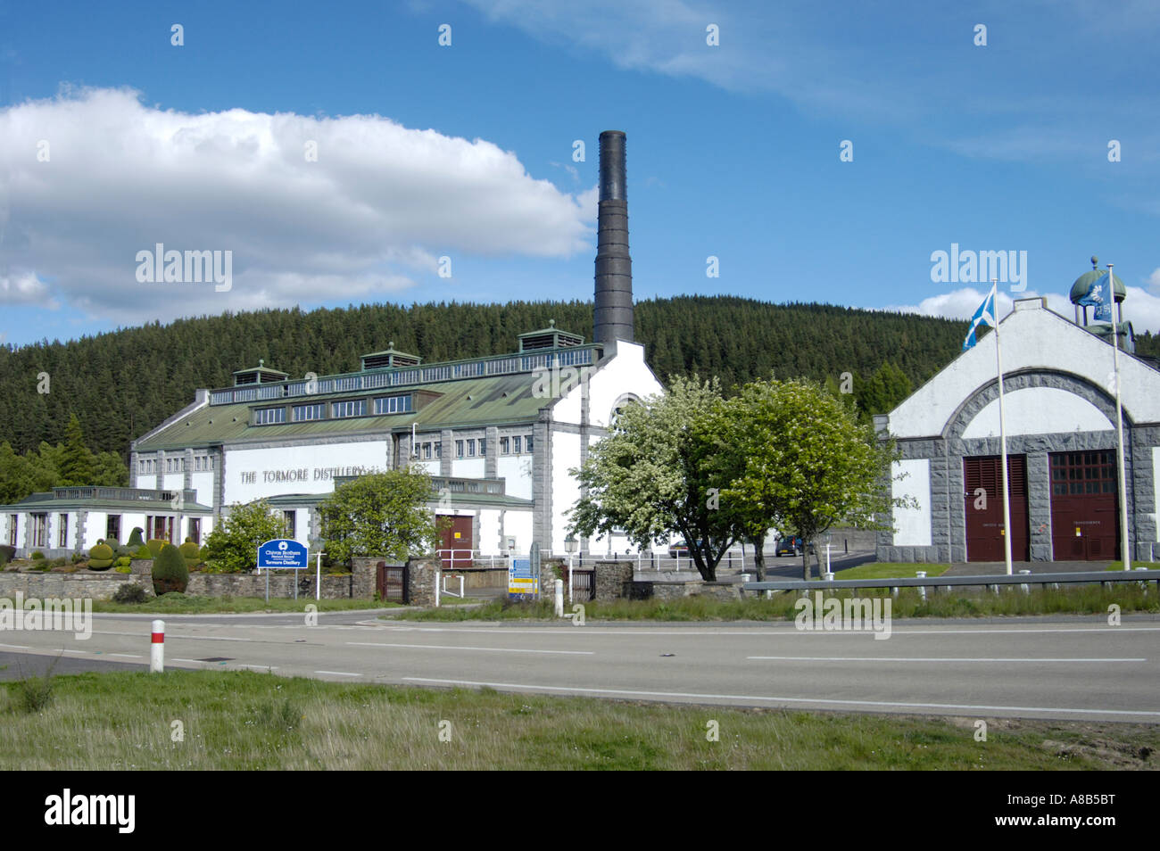 Tormore Speyside distilleria di whisky Foto Stock