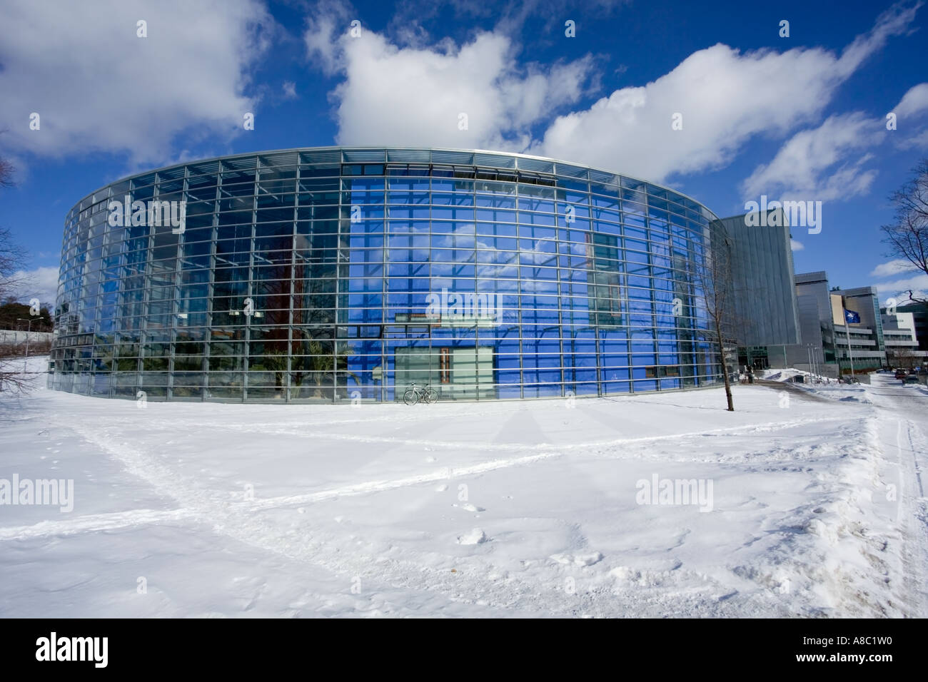 Viikki Science Library, Helsinki Finlandia Foto Stock