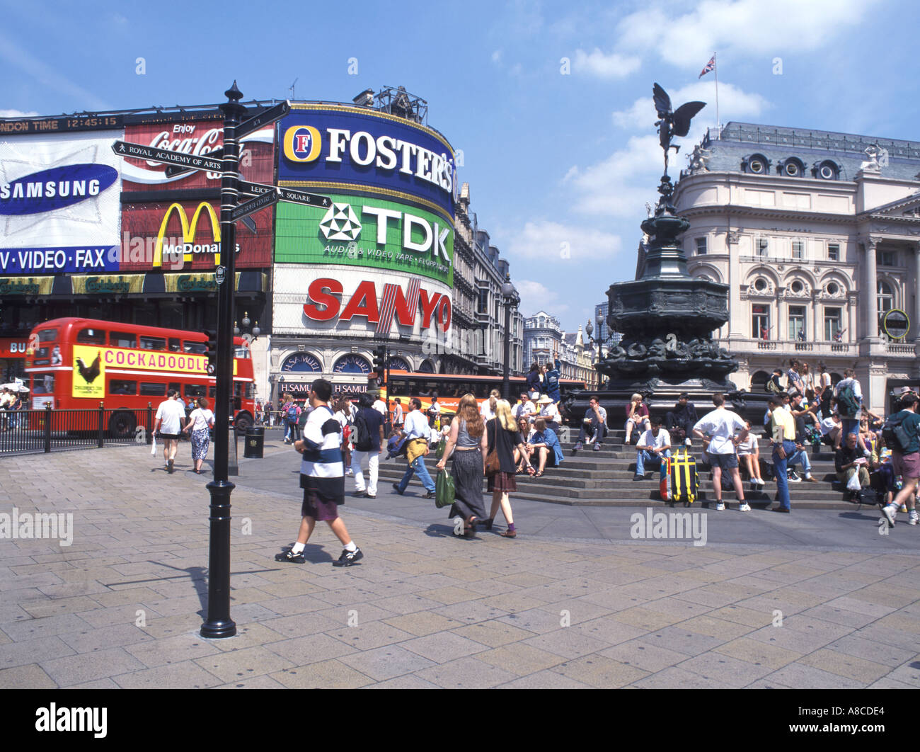 Regno Unito Londra Piccadilly Circus Foto Stock