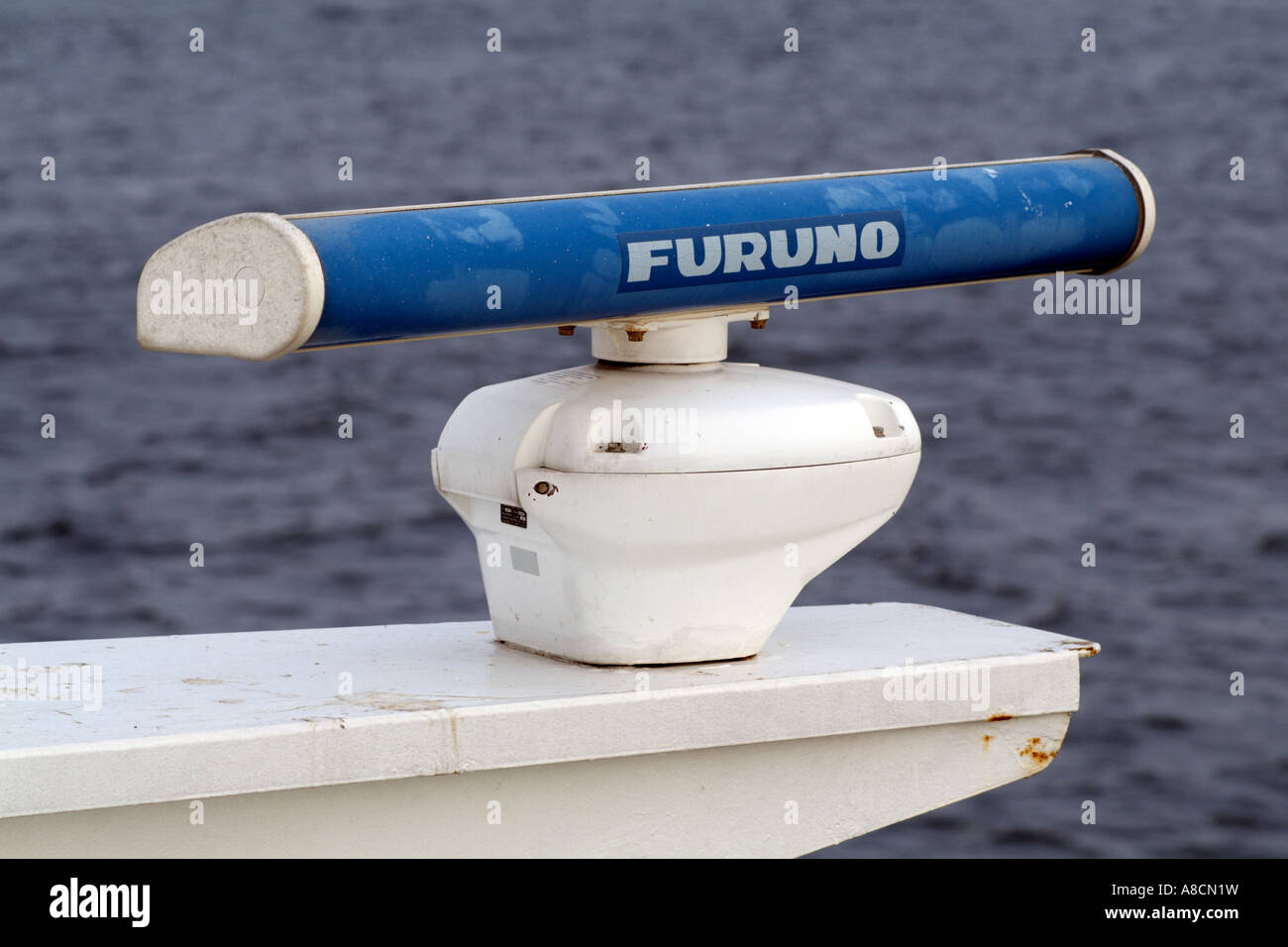 Le navi della strumentazione Furuno Foto Stock