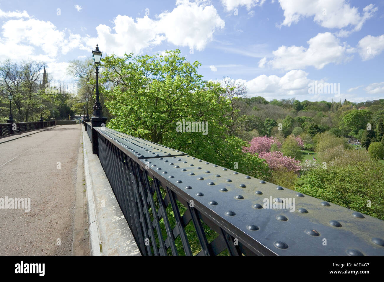 Jesmond Dene, Newcastle upon Tyne, Tyne & Wear, Inghilterra Regno Unito Foto Stock
