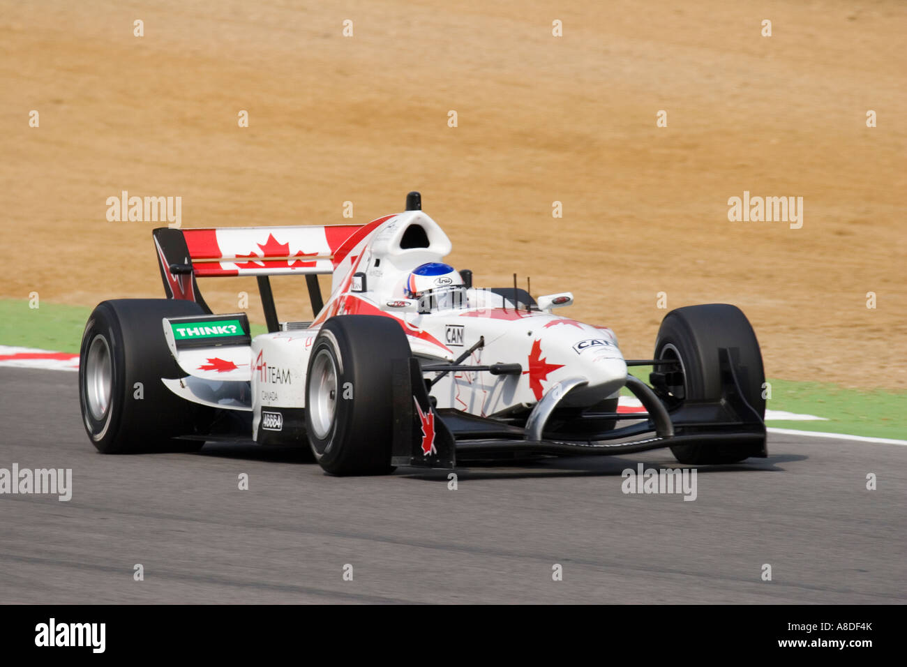 Team Canada all'A1 GP, Brands Hatch Aprile 2007. Foto Stock