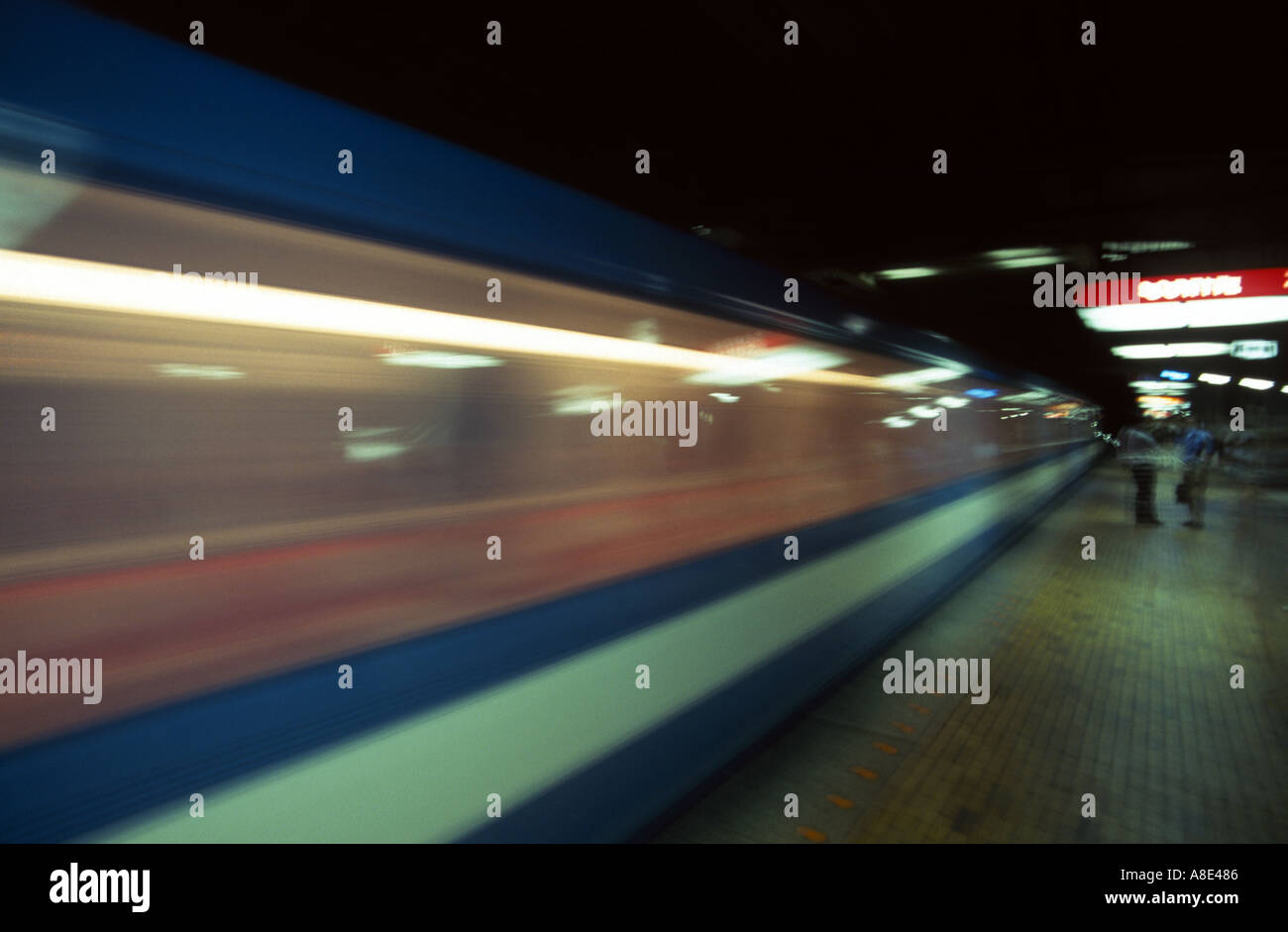 Montreal metro metropolitana canada quebec montreal Foto Stock