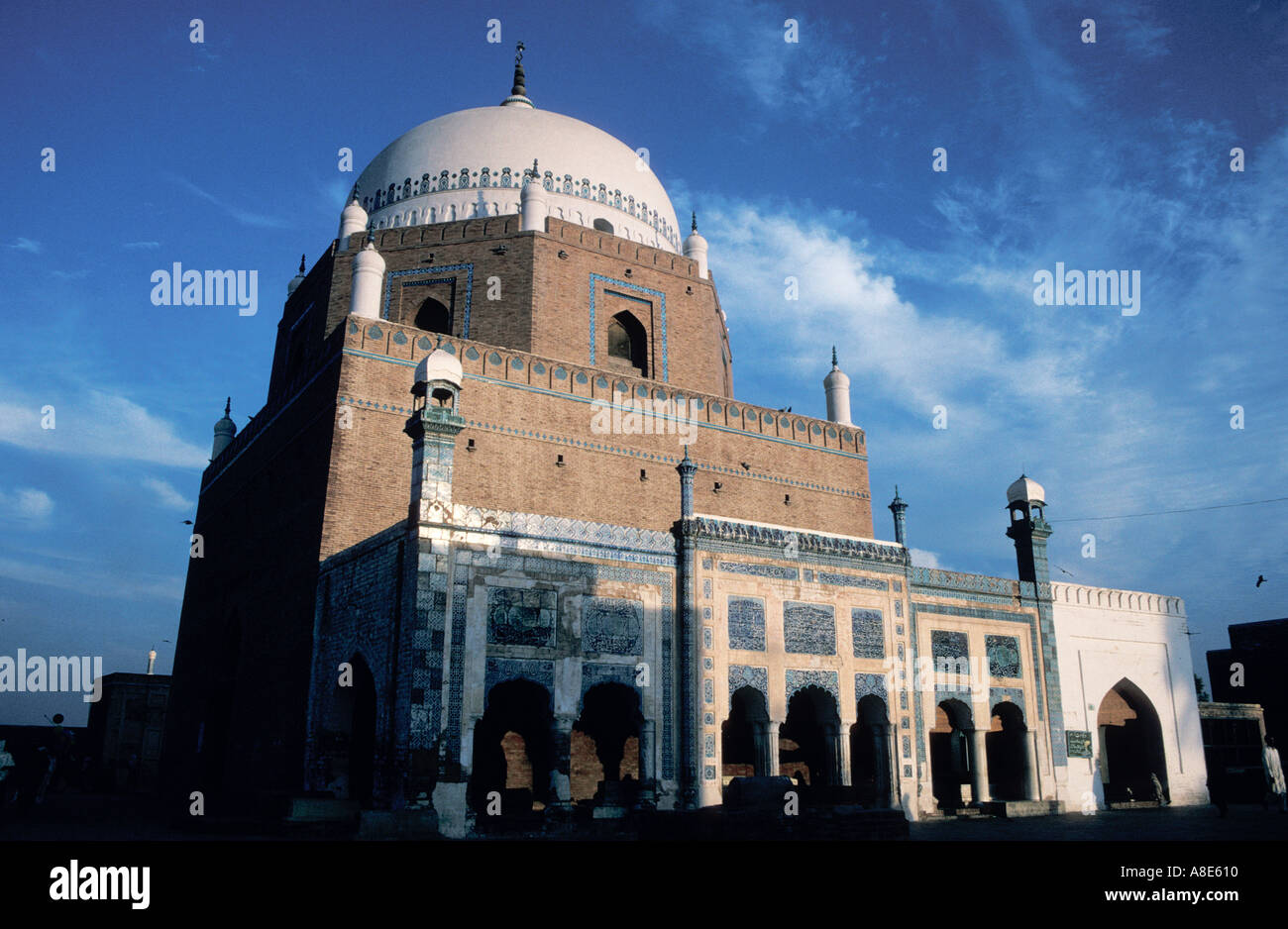Santuario di Bahauddin Zakaria Multan Pakistan Foto Stock