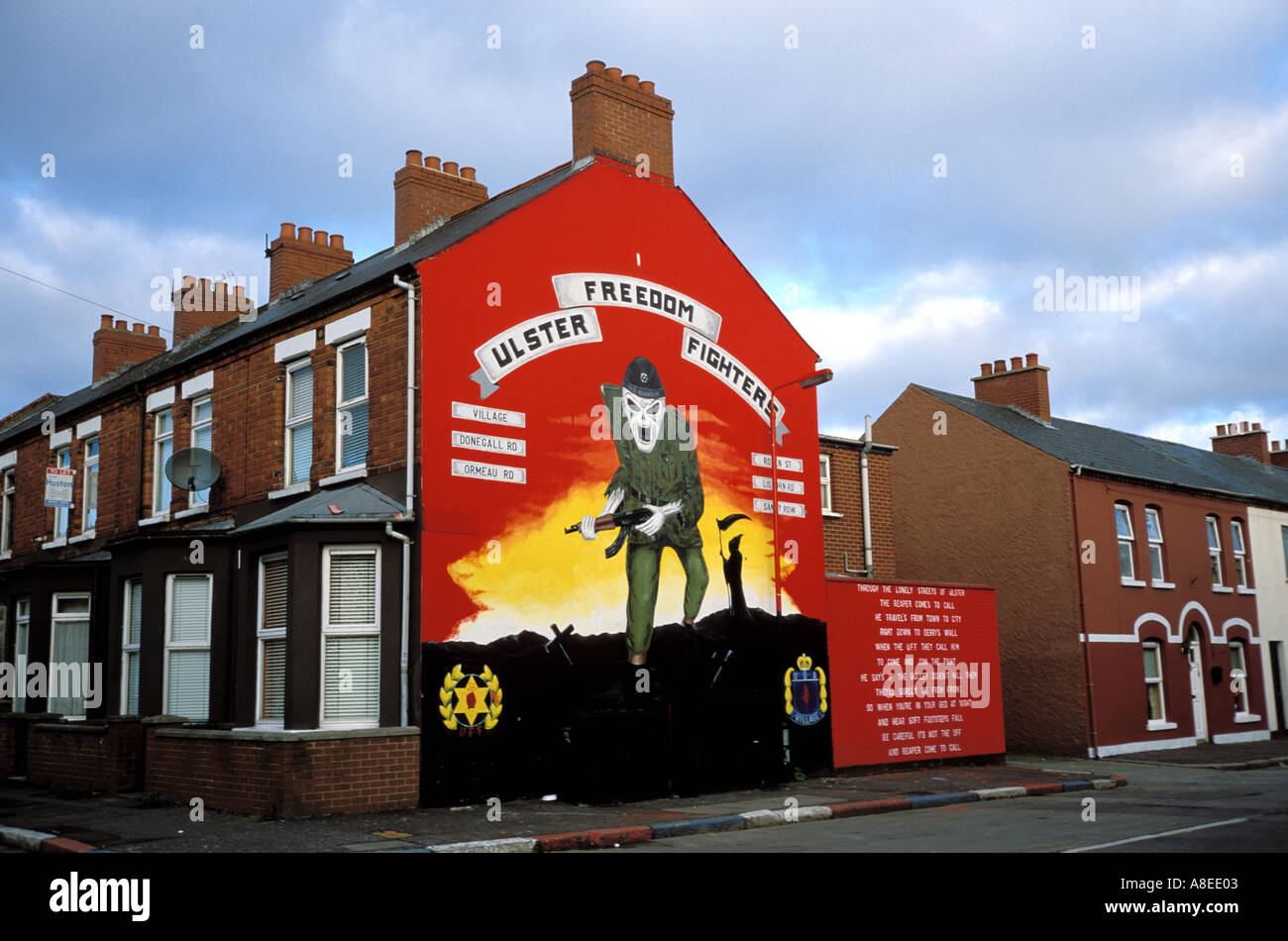 Ulster combattenti per la libertà Foto Stock
