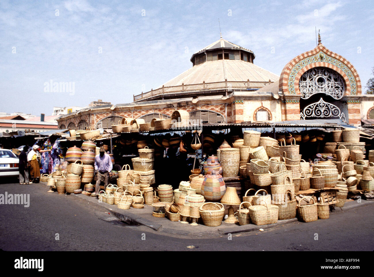 Kermel Marche Dakar in Senegal Foto Stock