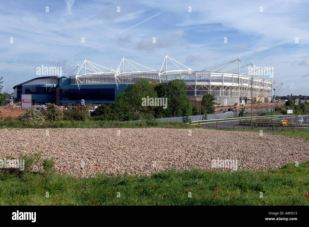Coventry Ricoh Stadium development England Regno Unito Foto Stock