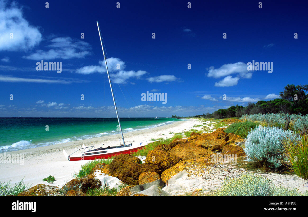 Beach Scene Western Australia Foto Stock