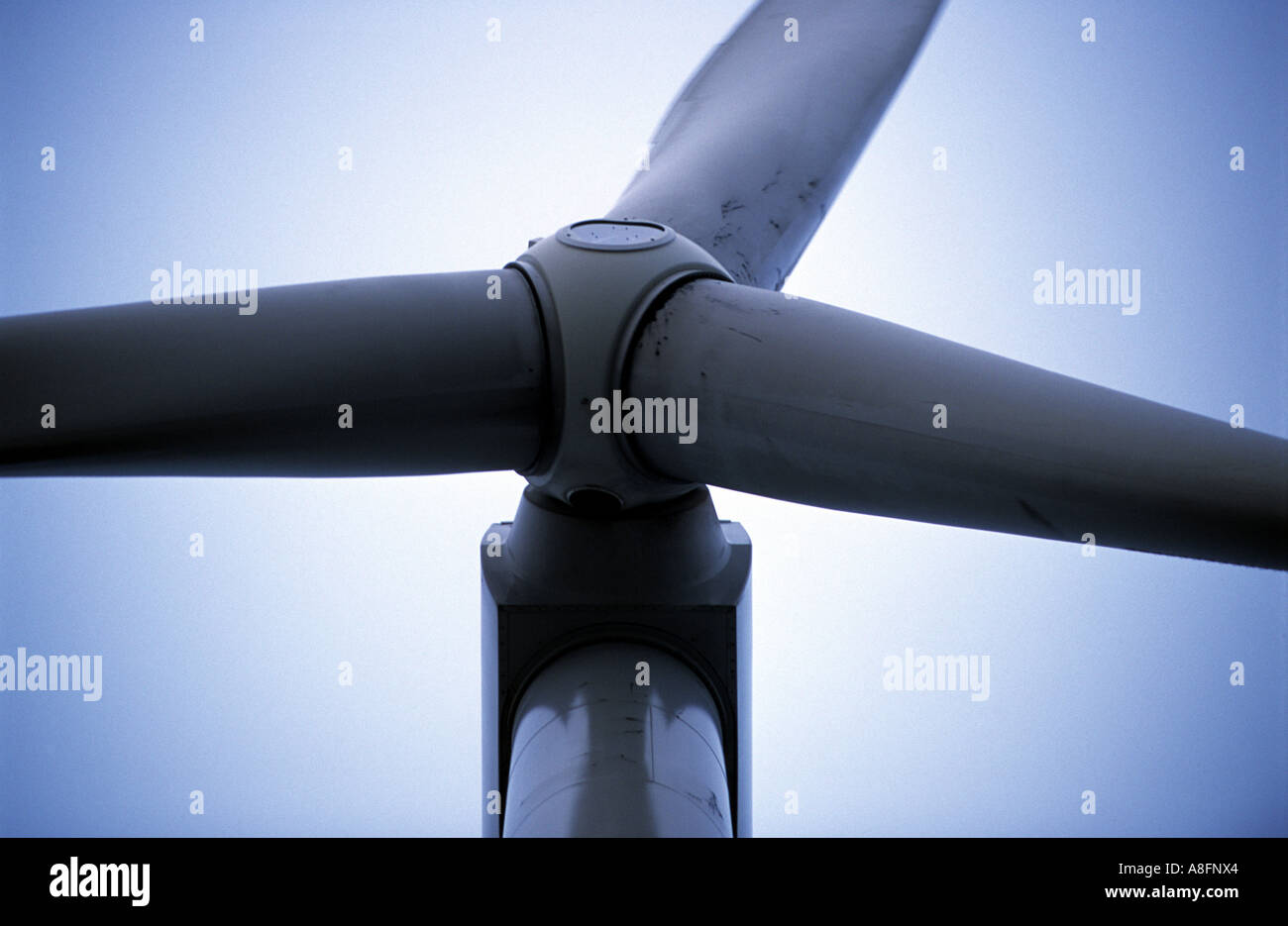 2,75 megawatt (MW) Turbina eolica a Ness punto a Lowestoft Suffolk, la Gran Bretagna è la più orientale punto. Foto Stock