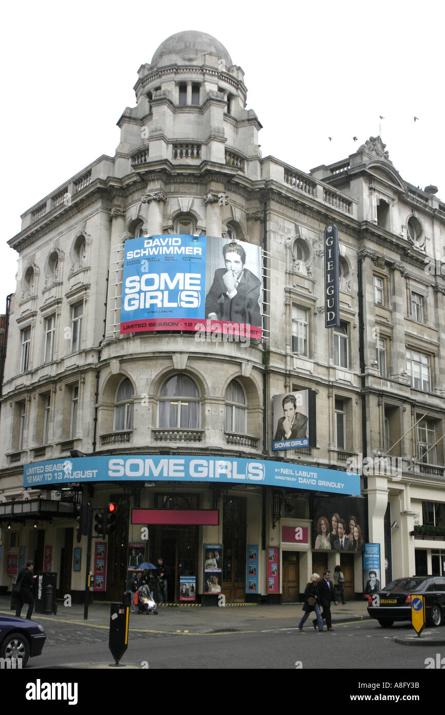 Il Gielgud Theatre del west end di Londra Regno Unito 2005 Foto Stock