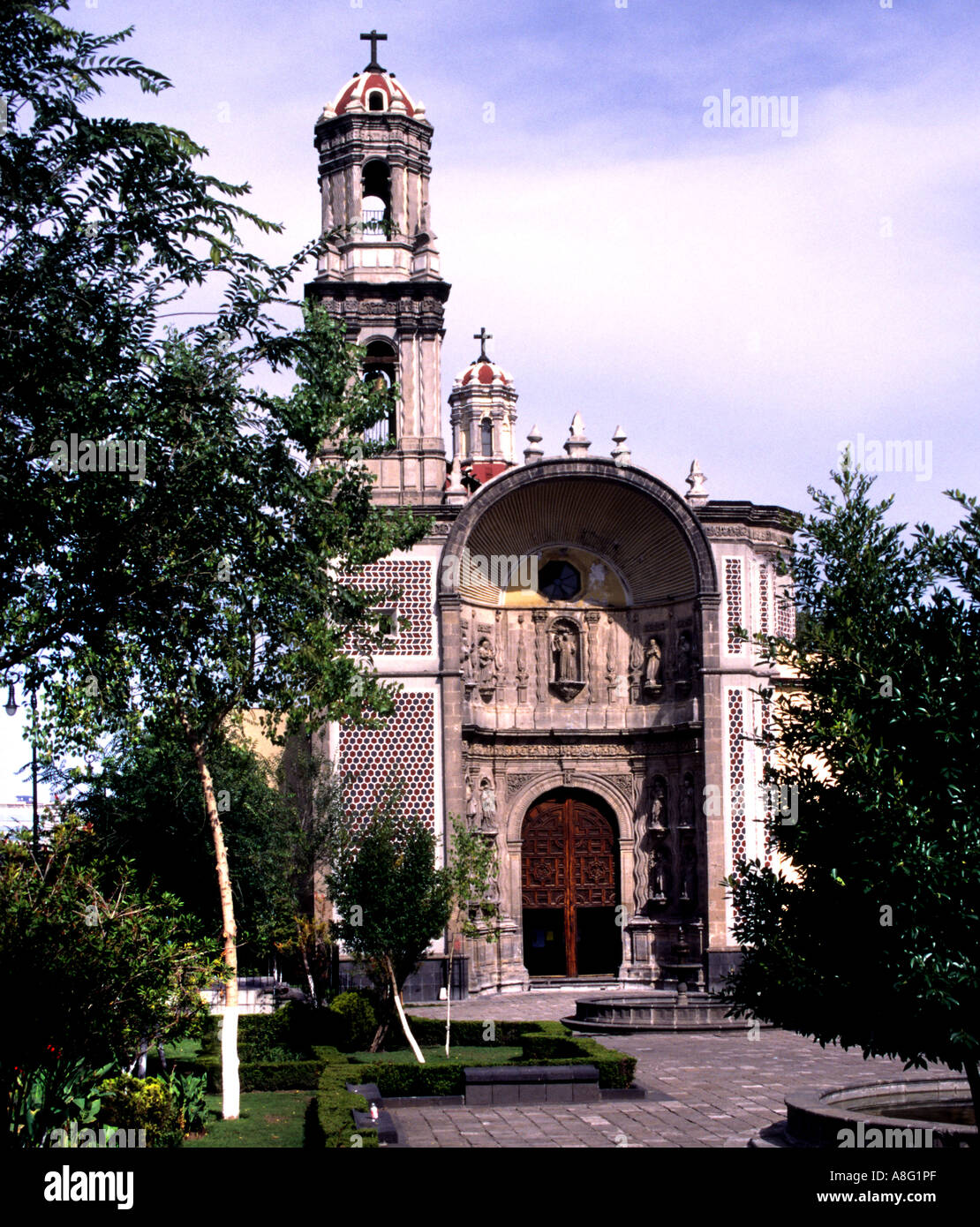 Messico Baja California cattolica della Chiesa Foto Stock