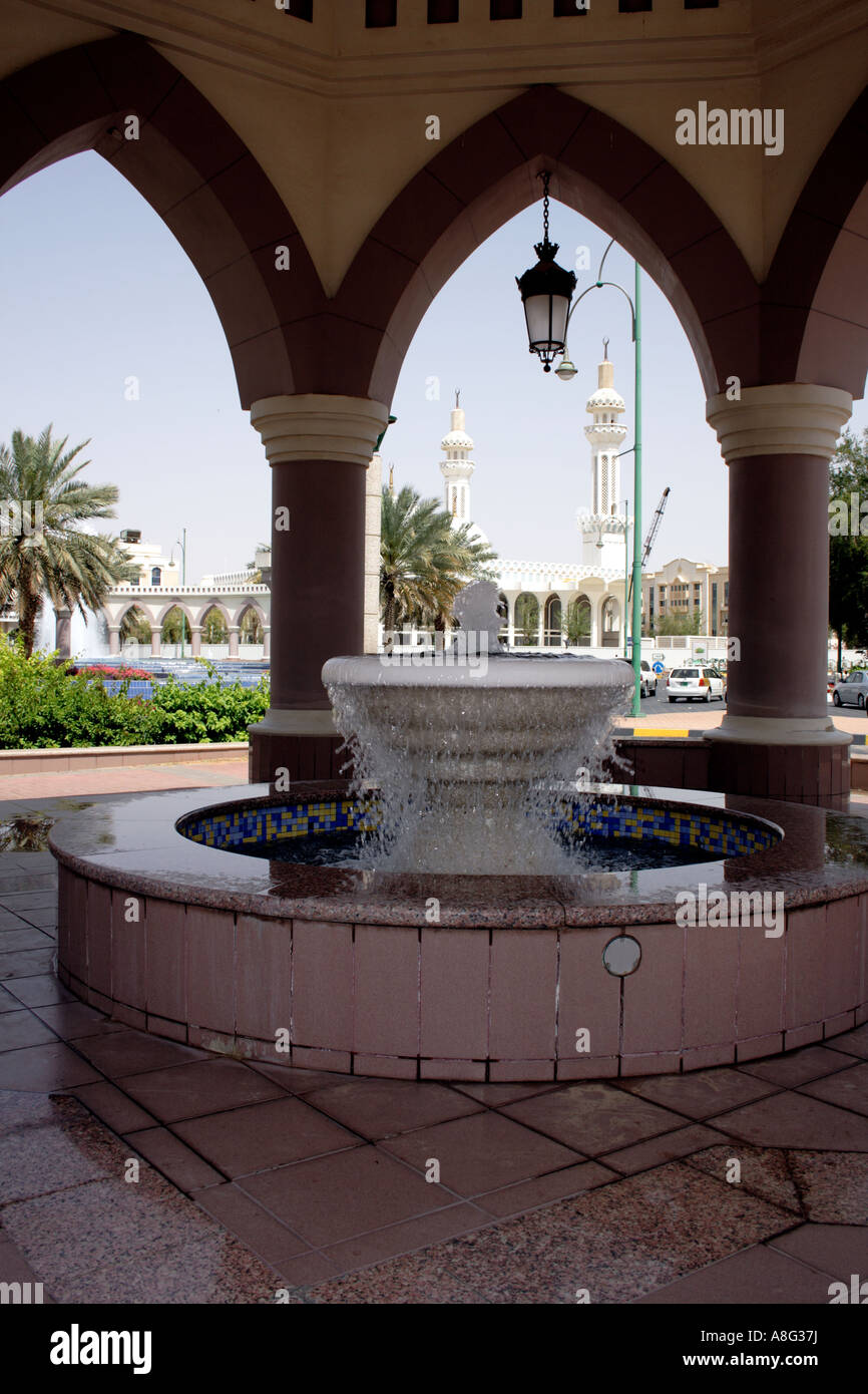 Città di Al Ain, negli Emirati Arabi Uniti. Foto di Willy Matheisl Foto Stock