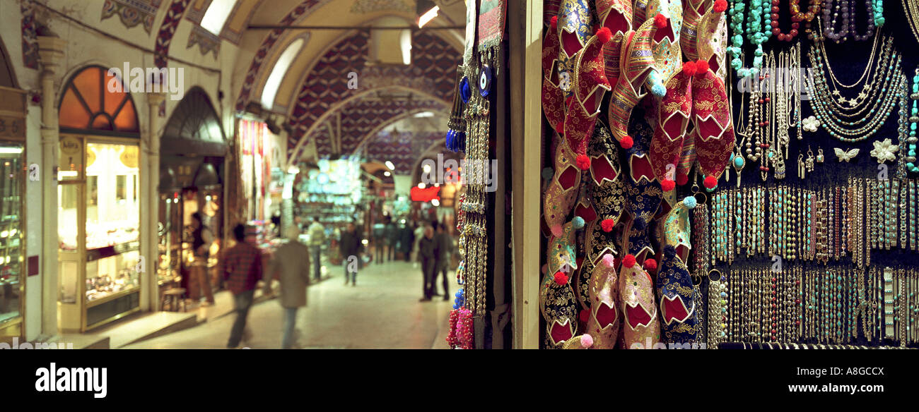 Turchia, Istanbul, Grand Bazaar. Foto Stock