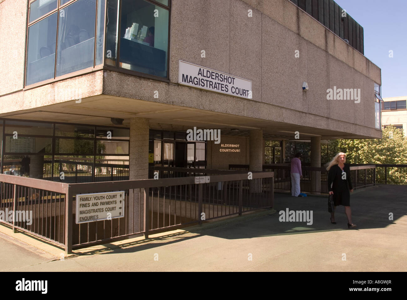 Aldershot Magistrates Court di Aldershot Hampshire Foto Stock