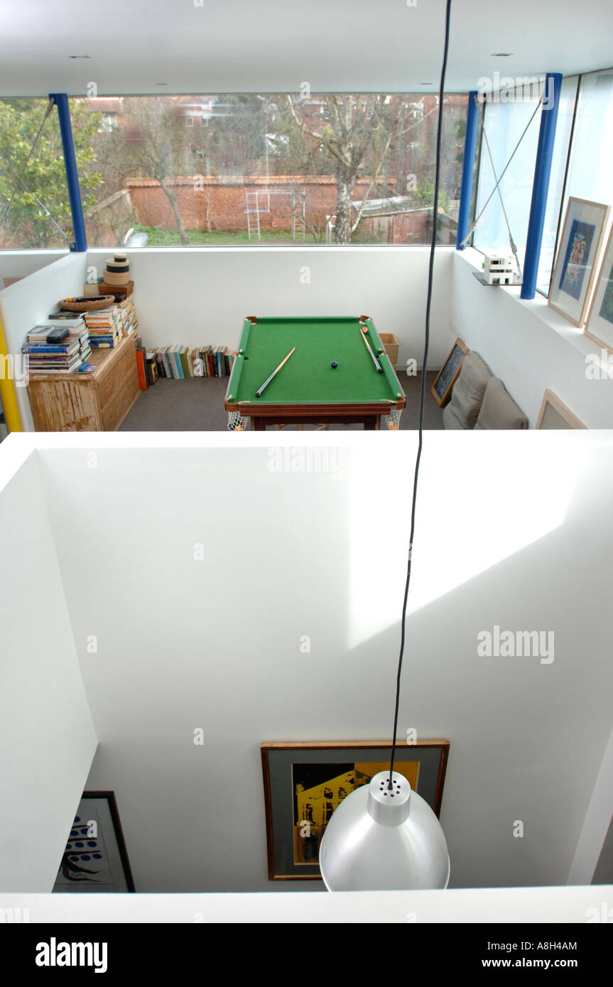 Una geometrica contemporanea HOME UK Foto Stock