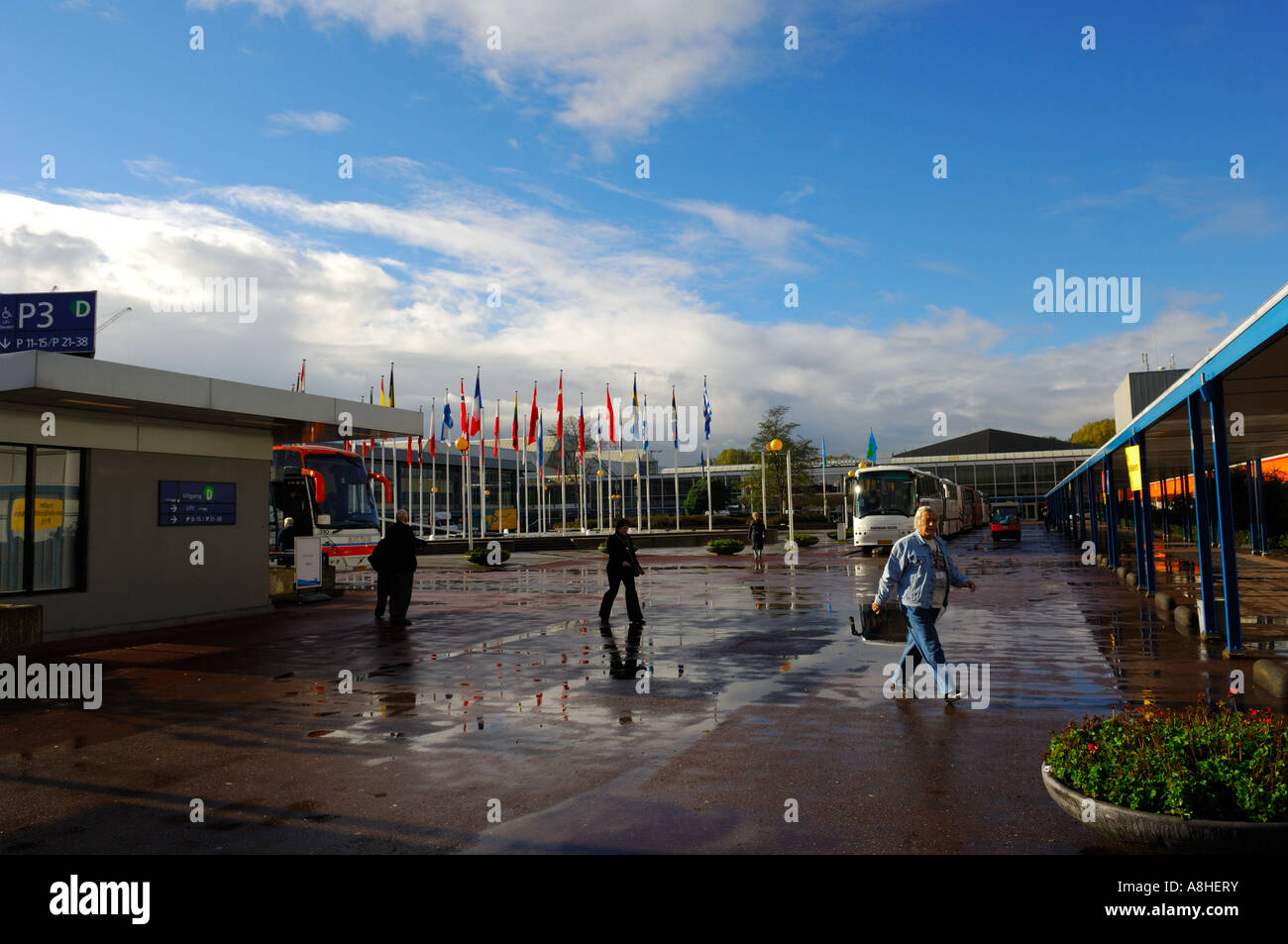 International Horti Fair trade fair di Amsterdam RAI horticultural 2006 outdoor view Foto Stock