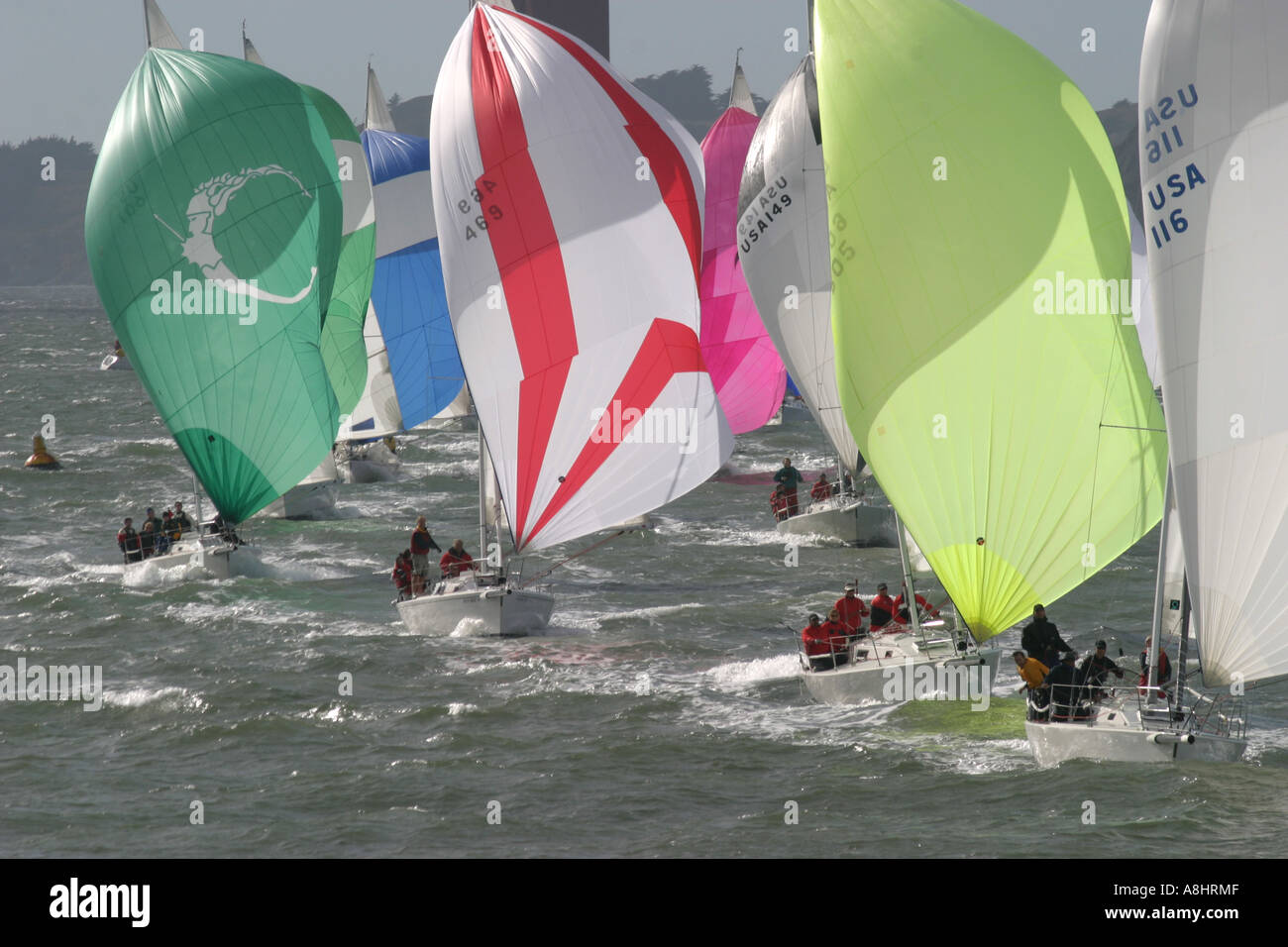 San Fransisco Big Boat Series presentato da Rolex 2004 Foto Stock