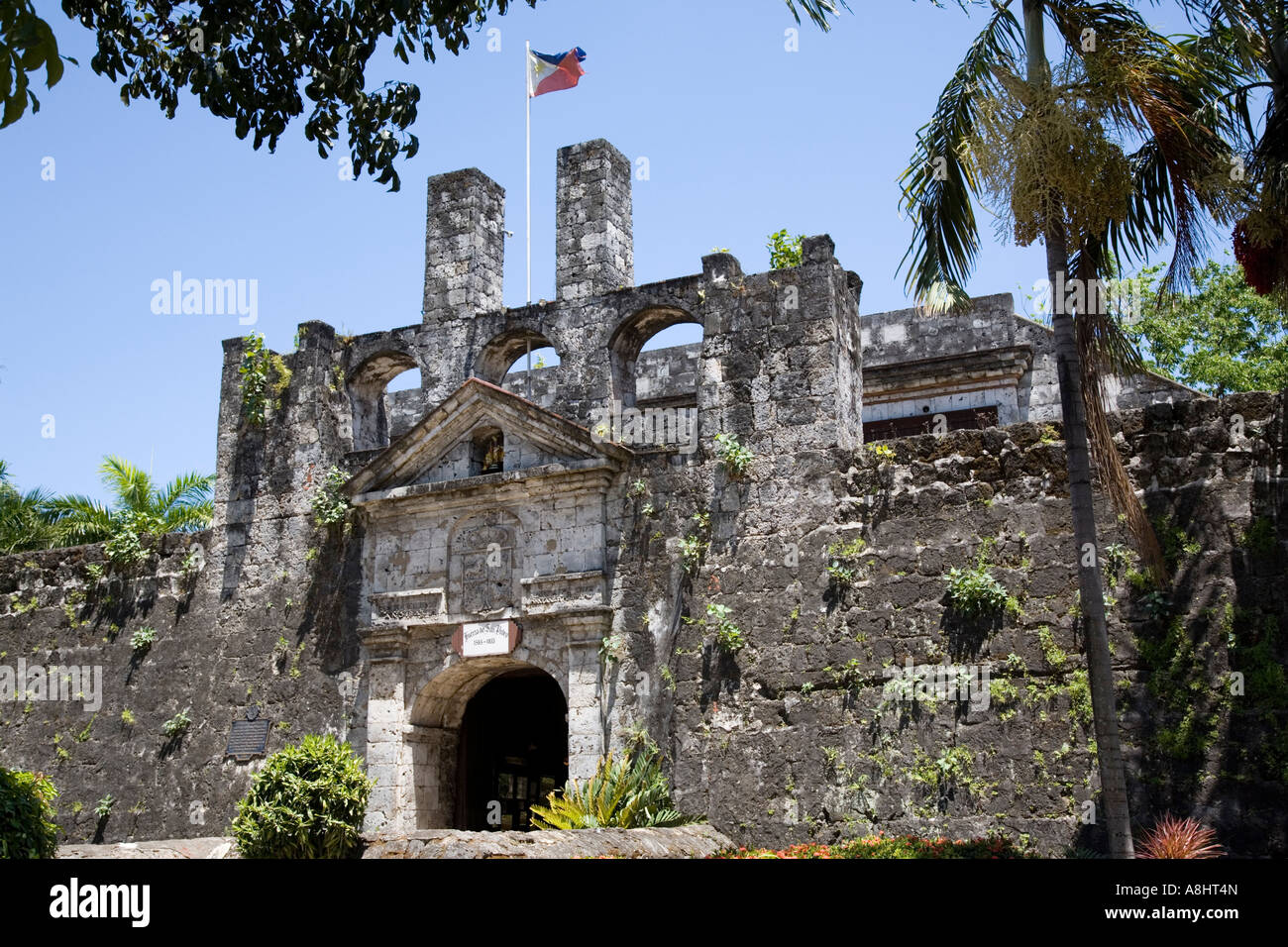 Fort San Pedro, fortezza, Cebu, Visayas, Filippine Foto Stock