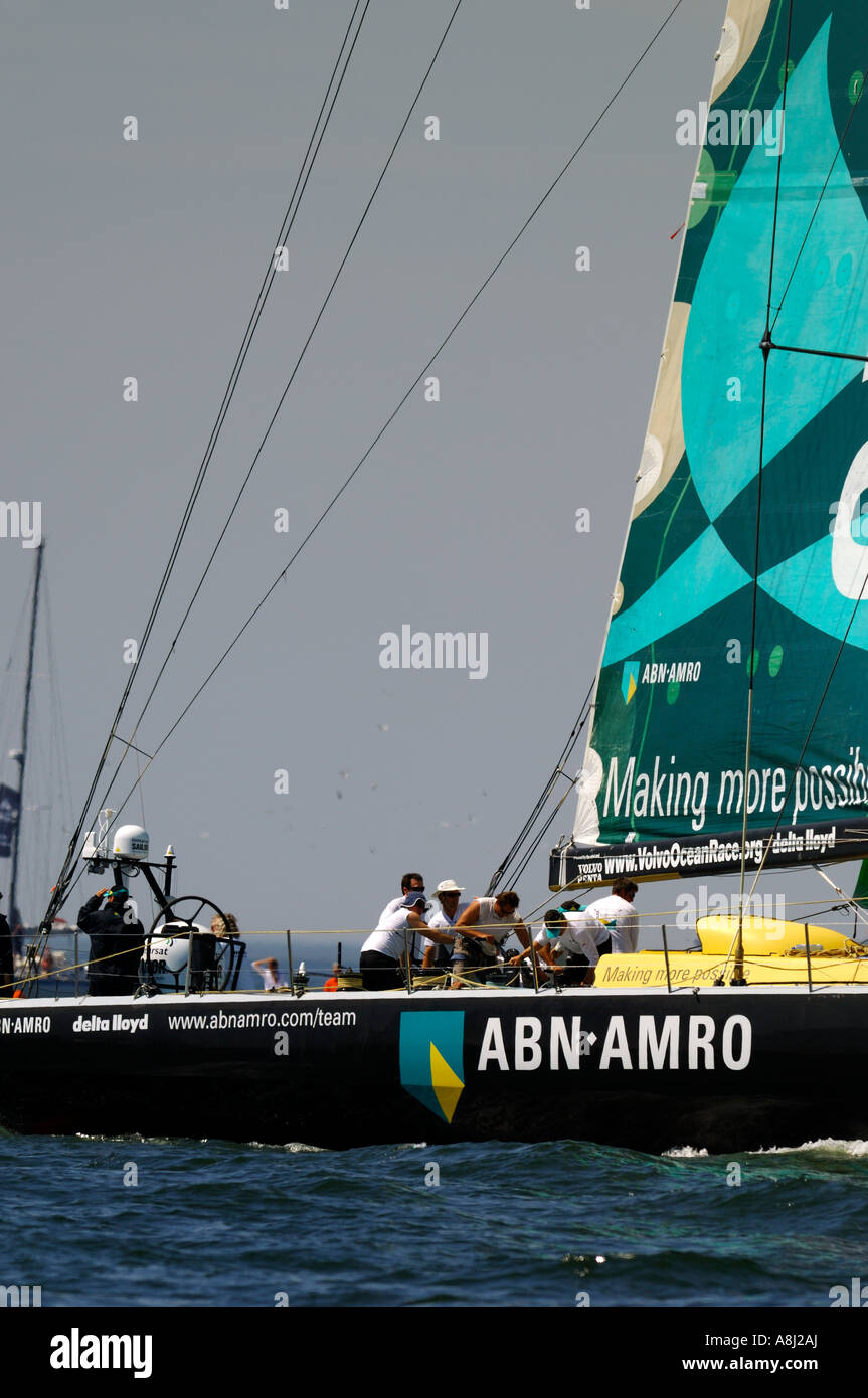 Volvo Ocean Race 2006 vita di estrema ABNNAMRO racing team Foto Stock