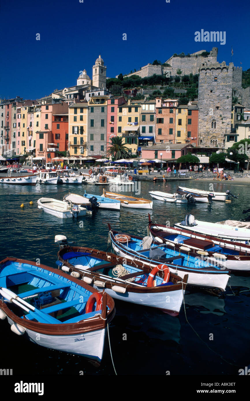 Portovenere Riviera di Levante della Liguria Italia Foto Stock