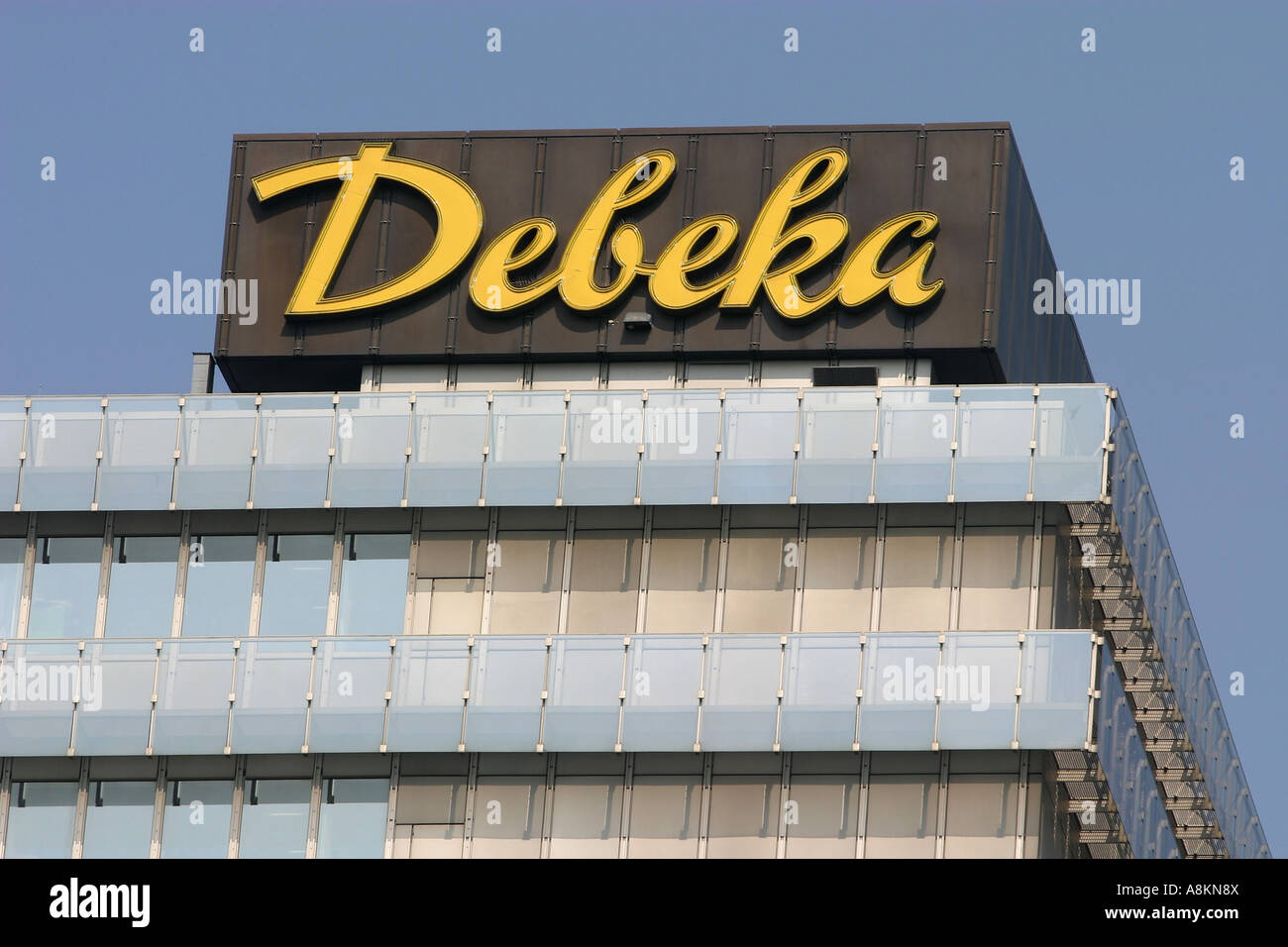 Vita, la copertura dei rischi di infortunio e di malattia Debeka domiciliata a Koblenz, Renania-Palatinato, Germania Foto Stock